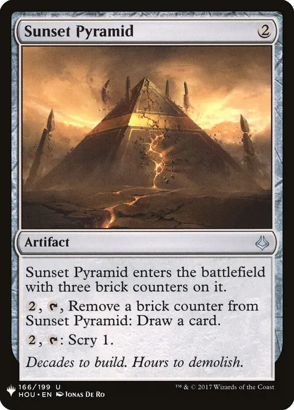 Sunset Pyramid [The List]