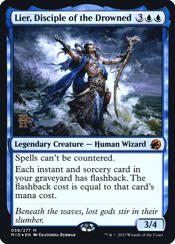 Lier, Disciple of the Drowned [Innistrad: Midnight Hunt Promos]