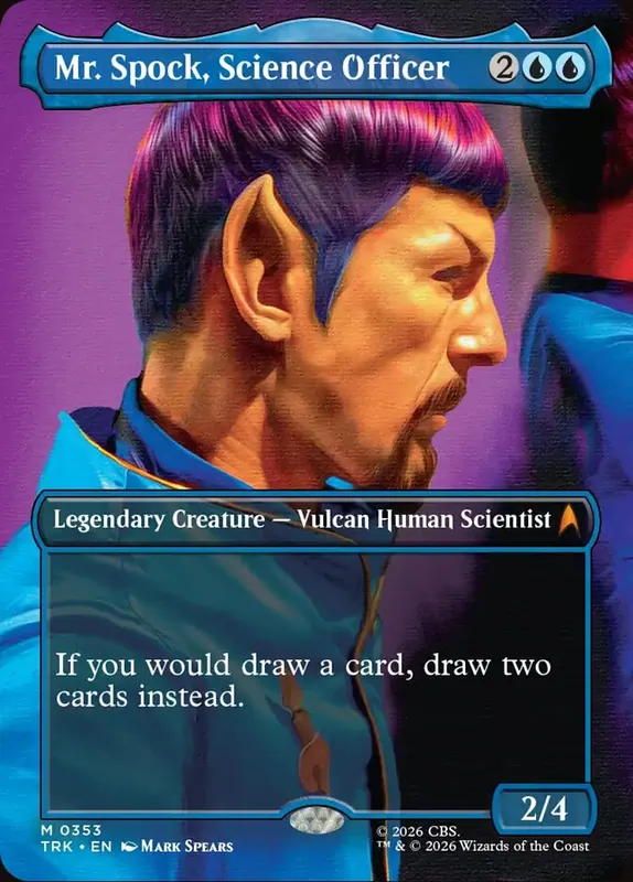 Mr. Spock, Science Officer [Star Trek]