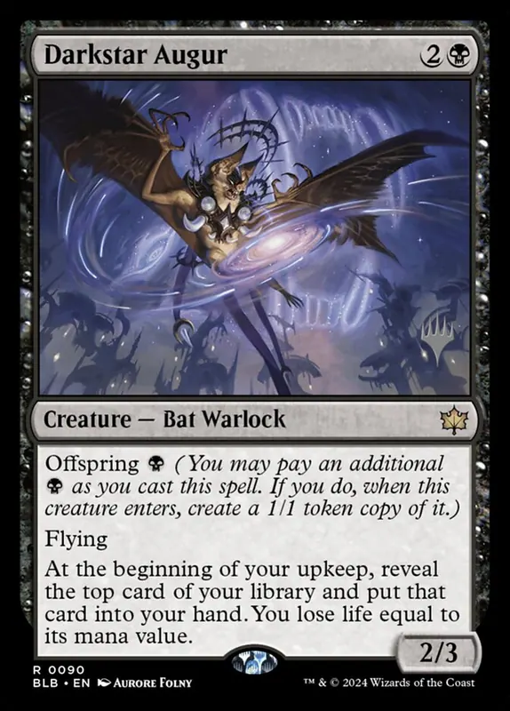 Darkstar Augur [Bloomburrow Promos]