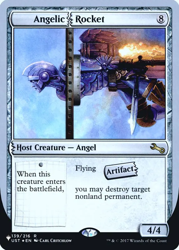Angelic Rocket [The List (Unfinity Foil Edition)]