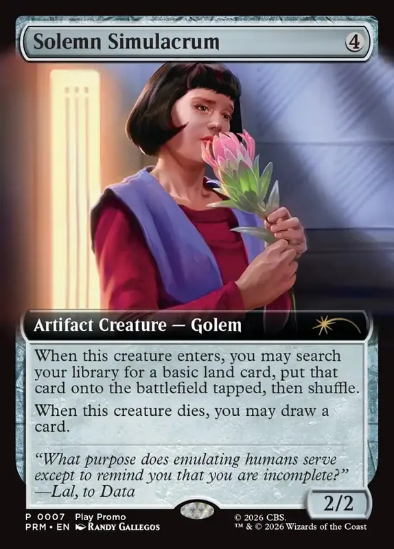 Solemn Simulacrum [Wizards Play Network 2026]