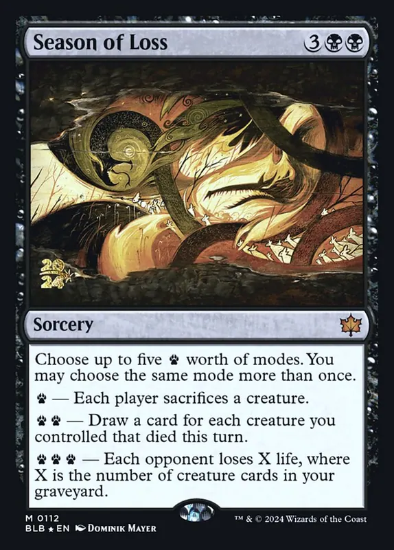 Season of Loss [Bloomburrow Promos]