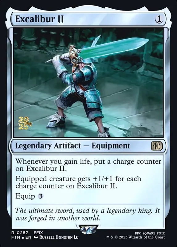 Excalibur II [Final Fantasy Promos]
