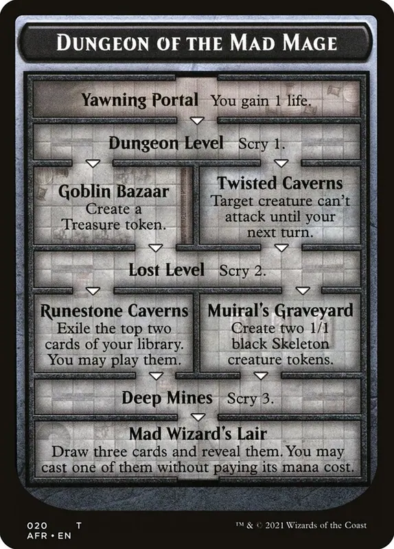 Dungeon of the Mad Mage [Adventures in the Forgotten Realms Tokens]