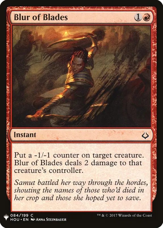 Blur of Blades [The List]