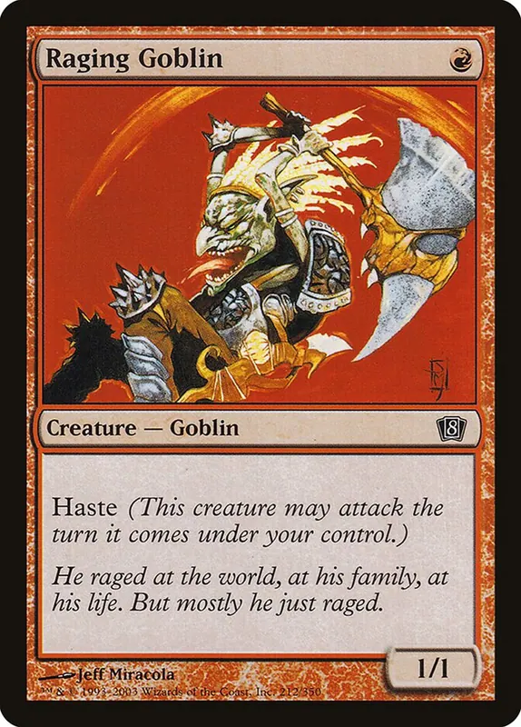 Raging Goblin [Eighth Edition]