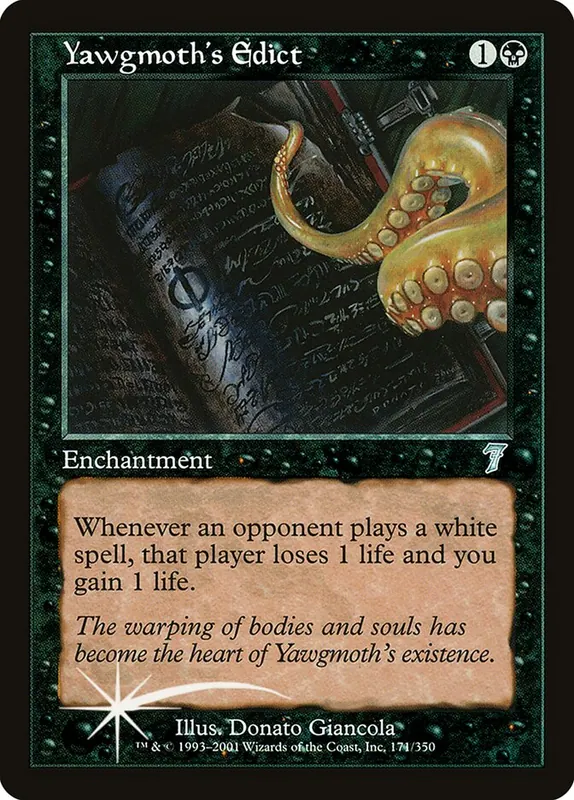 Yawgmoth's Edict [Seventh Edition]