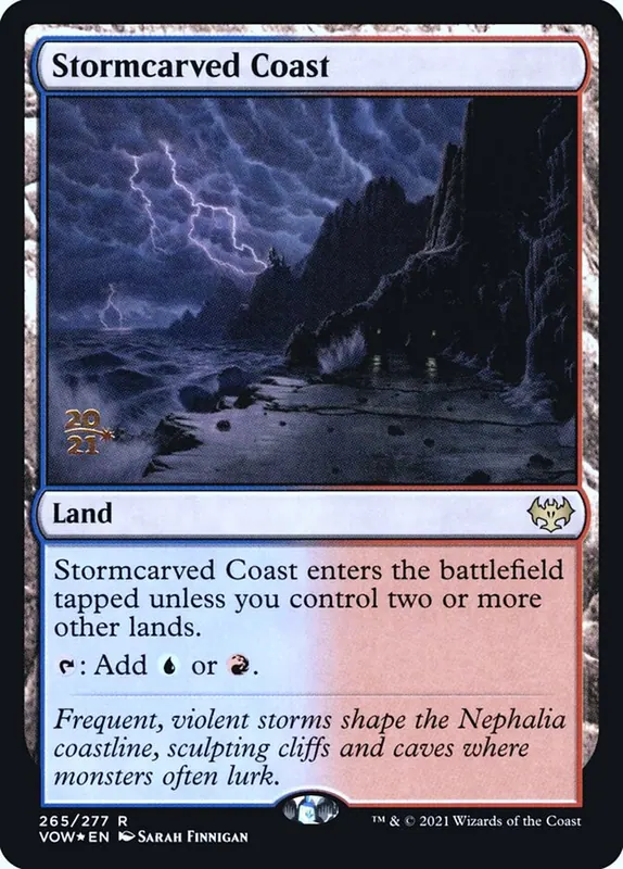 Stormcarved Coast [Innistrad: Crimson Vow Promos]