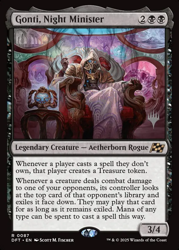 Gonti, Night Minister [Aetherdrift Promos]