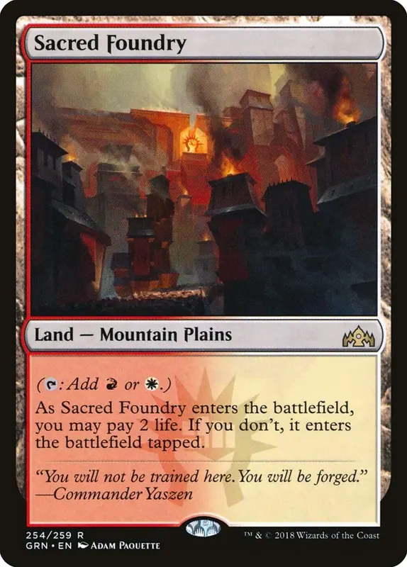 Sacred Foundry [Guilds of Ravnica] - Español