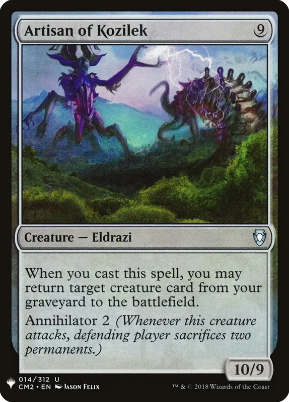 Artisan of Kozilek [The List]
