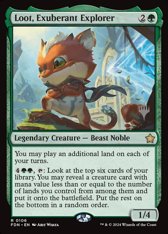 Loot, Exuberant Explorer [Foundations Promos]