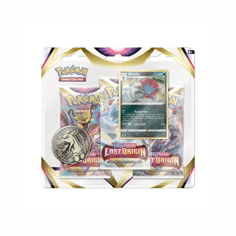 Pokémon Blister Pack Lost Origin Weavile - Español