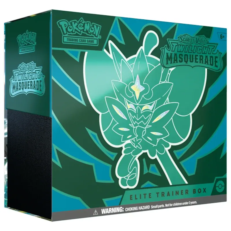 Pokémon - Scarlet & Violet Twilight Masquerade - Elite Trainer Box - Ingles & Español
