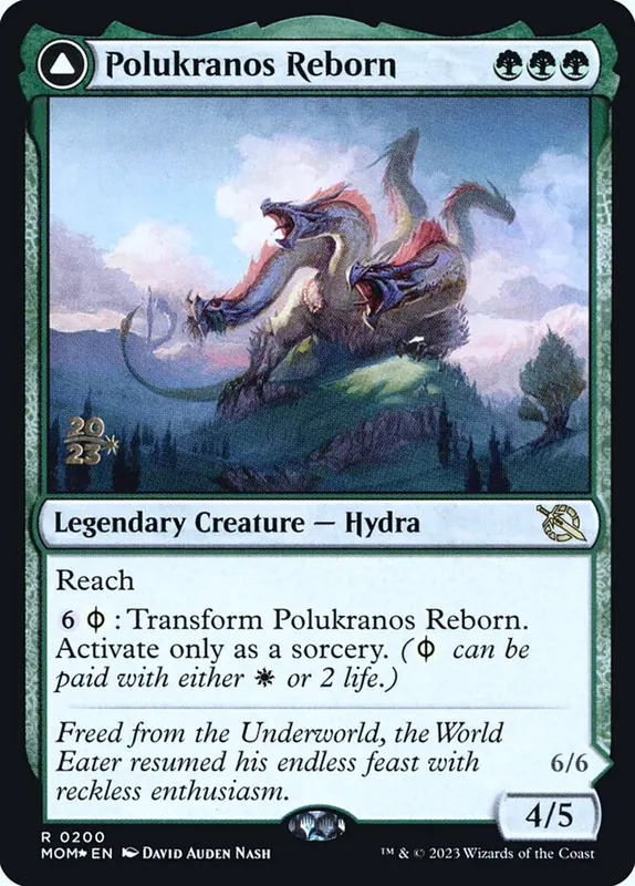 Polukranos Reborn // Polukranos, Engine of Ruin [March of the Machine Promos]