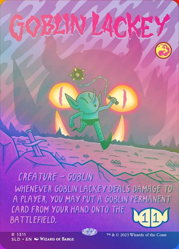 Goblin Lackey [Secret Lair Drop]