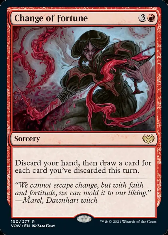 Change of Fortune - Español [Innistrad: Crimson Vow]