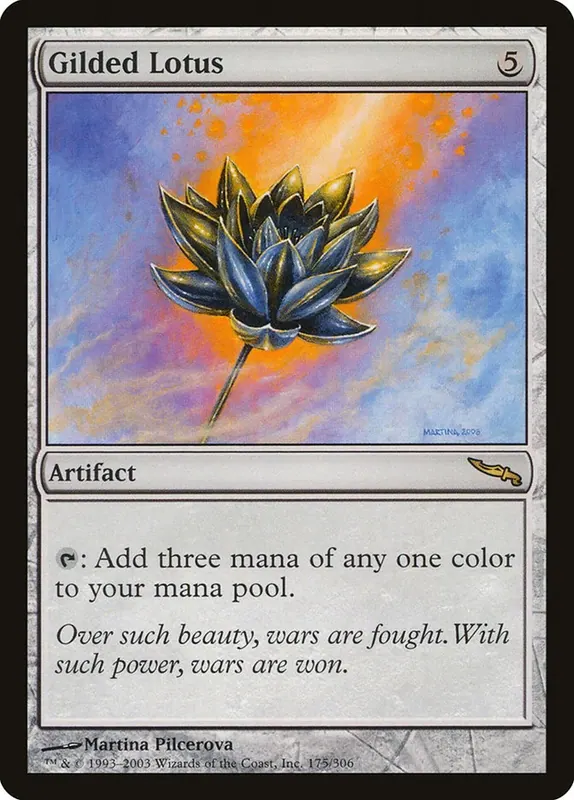 Gilded Lotus [Mirrodin]