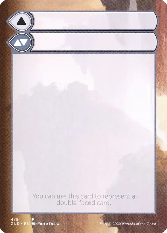 Double-Faced Substitute Card [Zendikar Rising Substitute Cards]