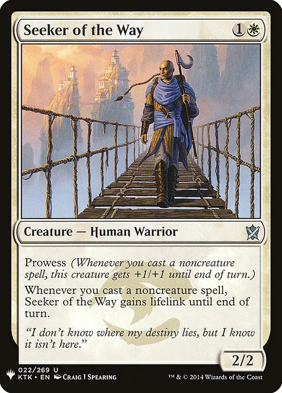 Seeker of the Way [The List]