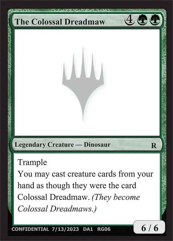 The Colossal Dreadmaw [Unknown Event]