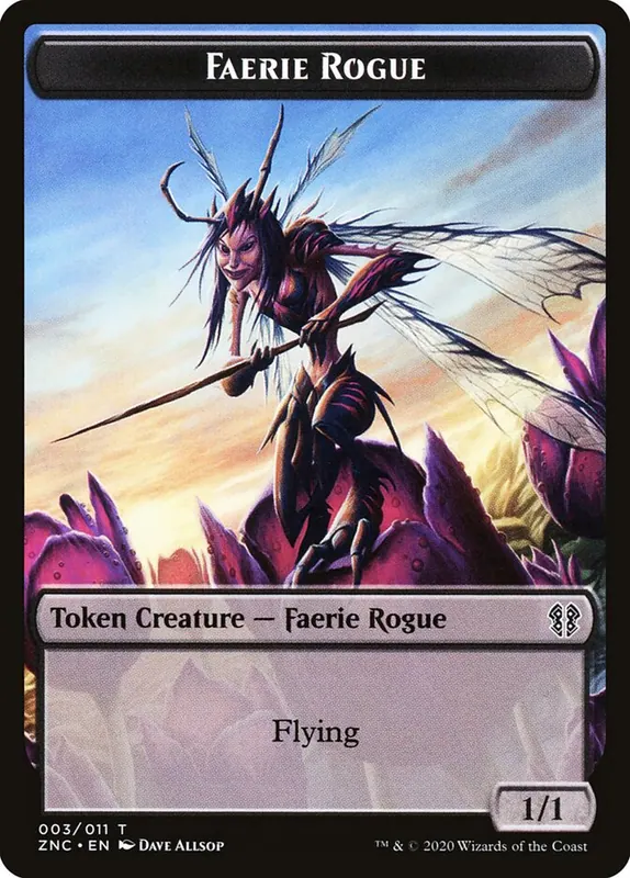 Faerie Rogue [Zendikar Rising Commander Tokens]