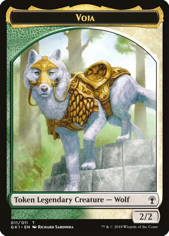 Voja // Saproling [GRN Guild Kit Tokens]
