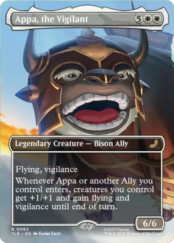 Appa, the Vigilant (Borderless) [Avatar: The Last Airbender: Eternal-Legal]