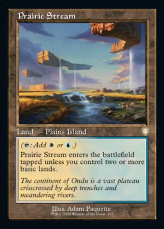 Prairie Stream (Retro) [The Brothers' War Commander]