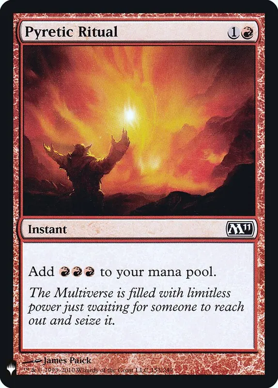 Pyretic Ritual [The List]