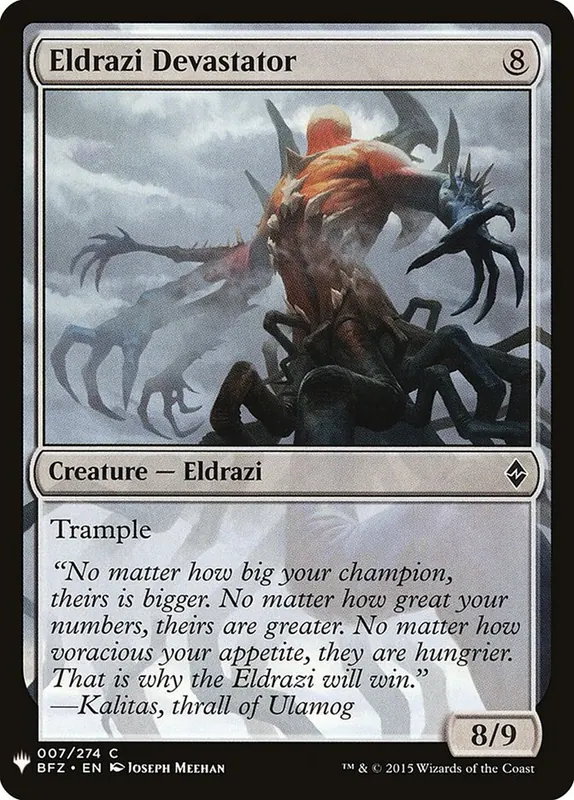 Eldrazi Devastator [The List]