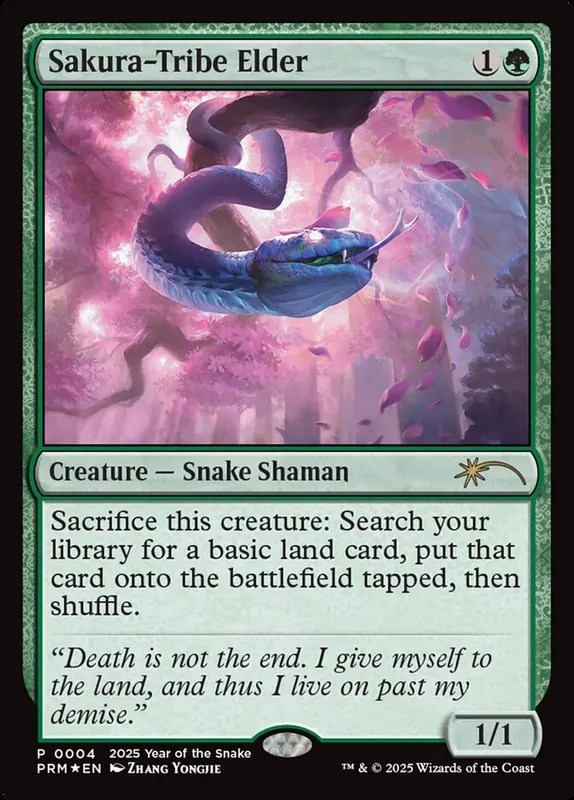 Sakura-Tribe Elder [Year of the Snake 2025]