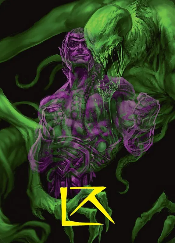Tyvar, the Pummeler // Tyvar, the Pummeler [Duskmourn: House of Horror Art Series]