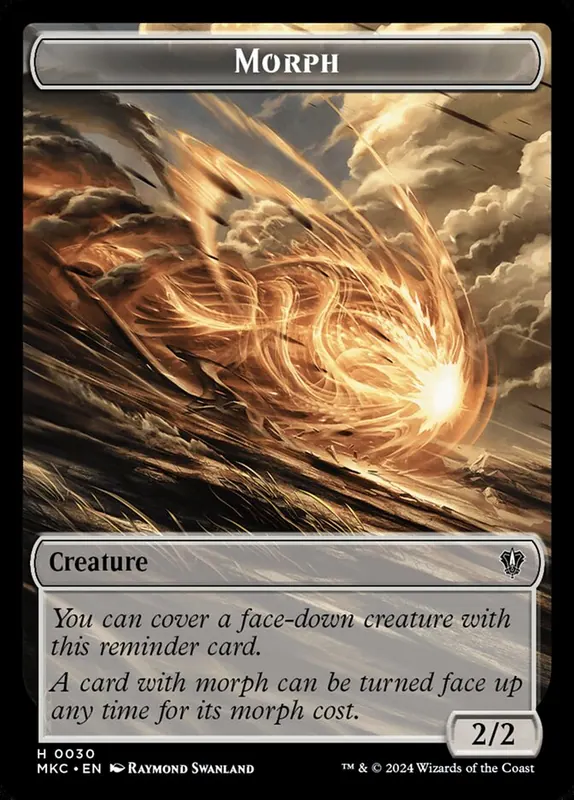 Morph [Murders at Karlov Manor Commander Tokens]