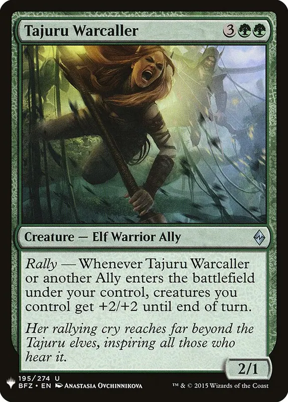 Tajuru Warcaller [The List]