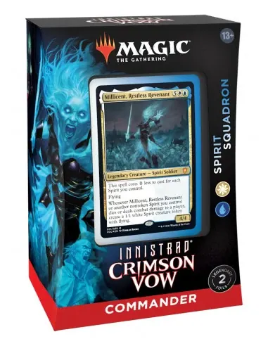 MTG COMMANDER DECK CRIMSON VOW SPIRIT SQUADRON - Ingles