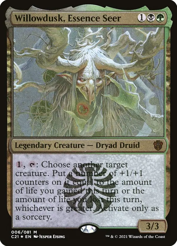 Willowdusk, Essence Seer [Commander 2021 Display Commanders]