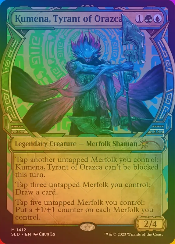 Kumena, Tyrant of Orazca [Secret Lair Drop]