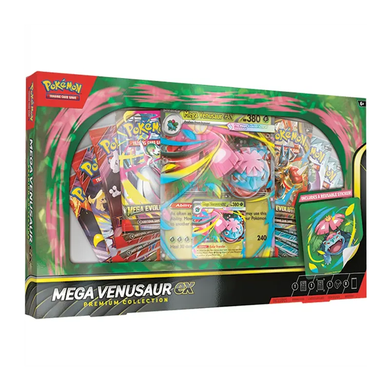 Pokémon - Mega Venusaur ex Premium Collection - Ingles