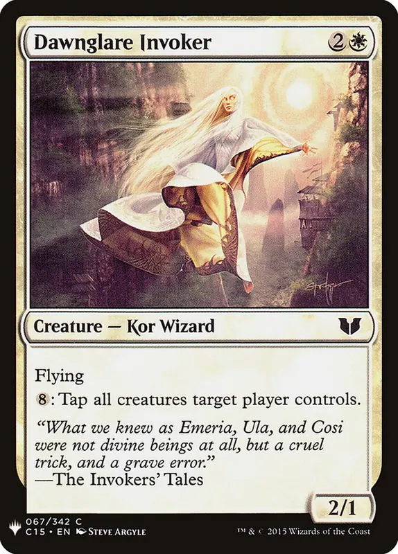 Dawnglare Invoker [The List]