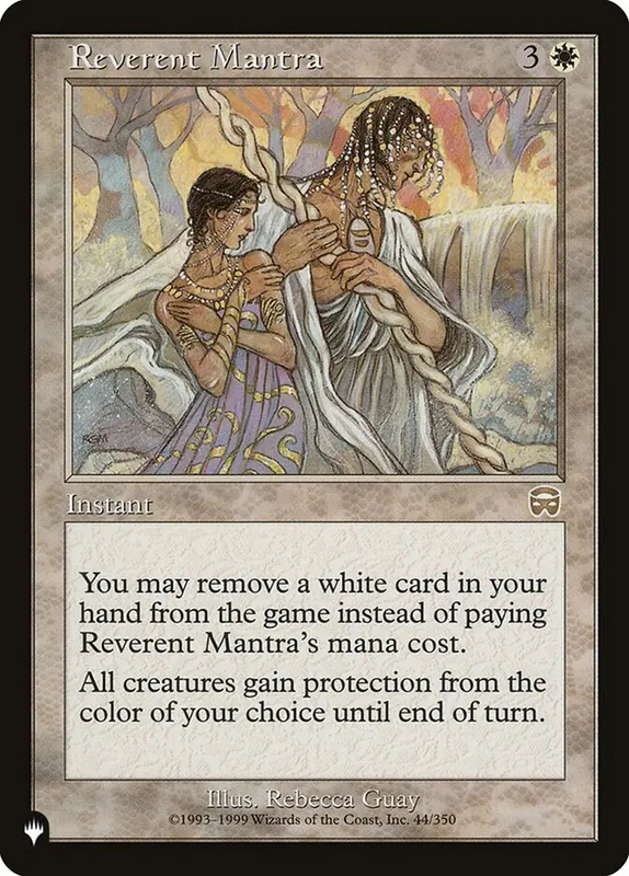 Reverent Mantra [The List]