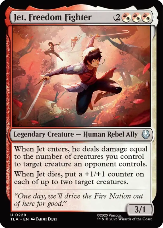Jet, Freedom Fighter [Avatar: The Last Airbender]