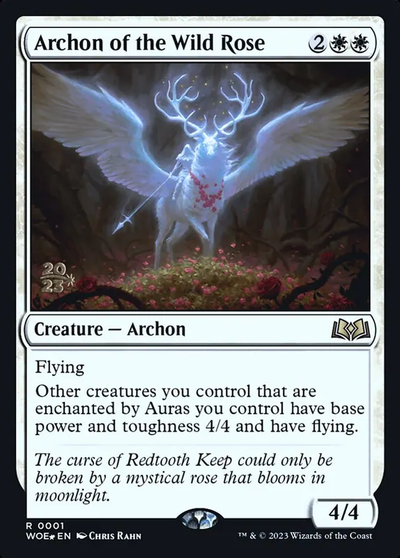 Archon of the Wild Rose [Wilds of Eldraine Promos]