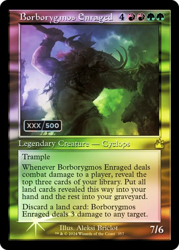 Borborygmos Enraged [Ravnica Remastered]