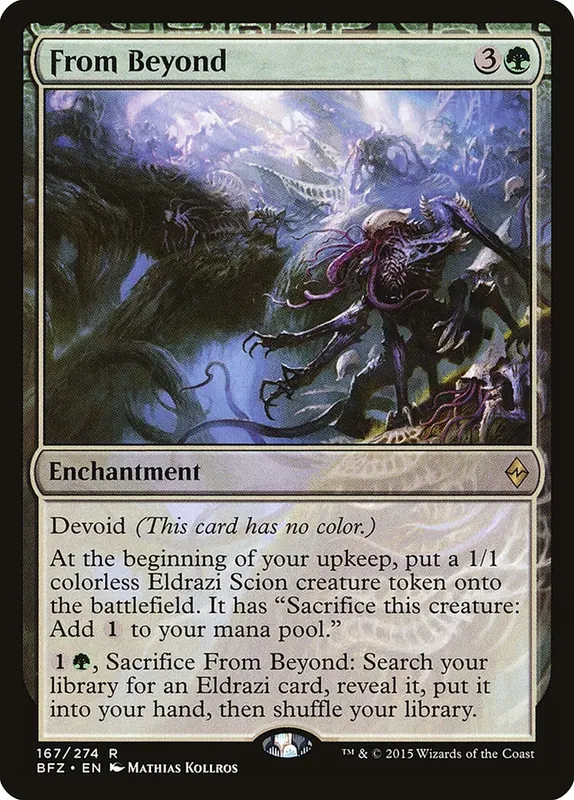 From Beyond [Battle for Zendikar] - Español
