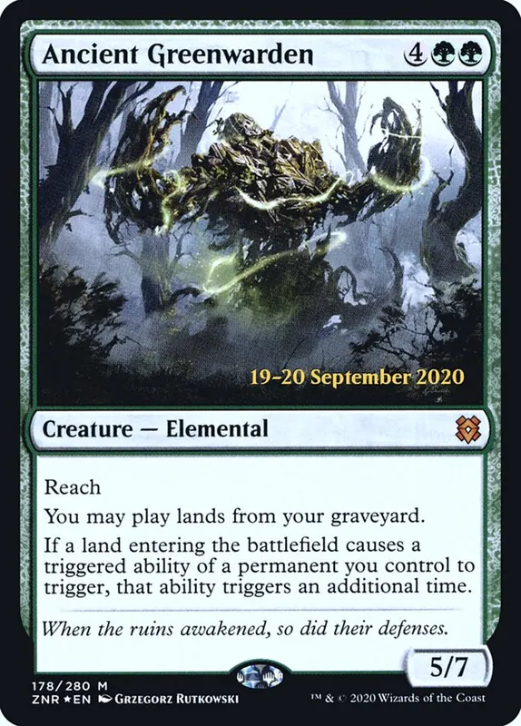 Ancient Greenwarden [Zendikar Rising Promos]