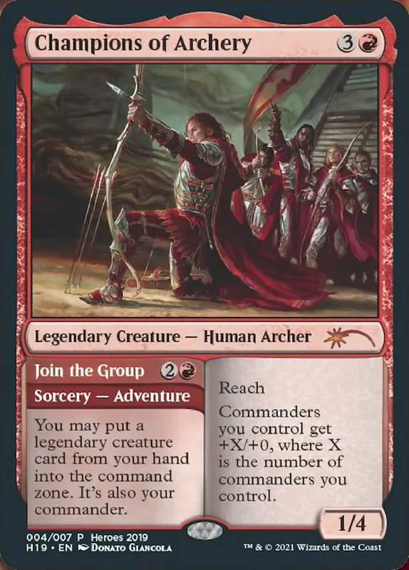 Champions of Archery // Join the Group [2019 Heroes of the Realm]