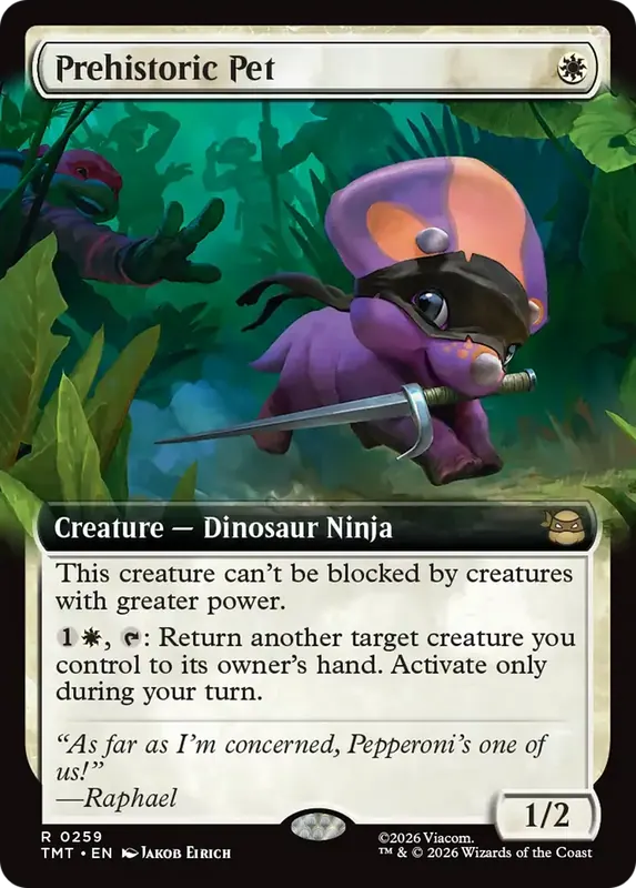 Prehistoric Pet (Extended Art) [Teenage Mutant Ninja Turtles]