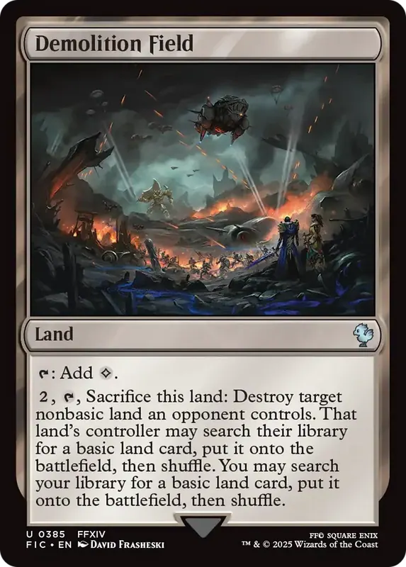 Demolition Field [FINAL FANTASY Commander]